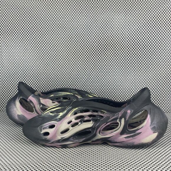 Adidas Yeezy Foam Runner MX Carbon Shoes Mens 12 Colorful Athletic GV7904 - Picture 4 of 13